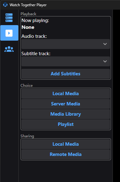 Media tab