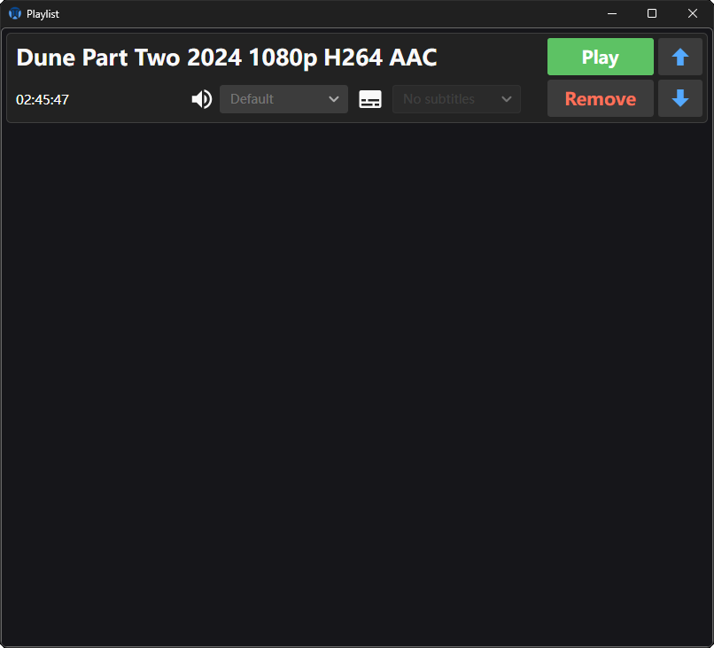 Playlist